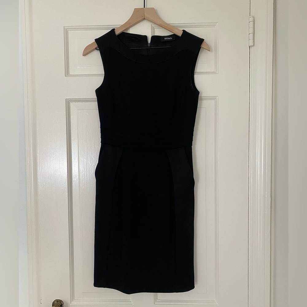 Max & Co Mini black sleeveless dress